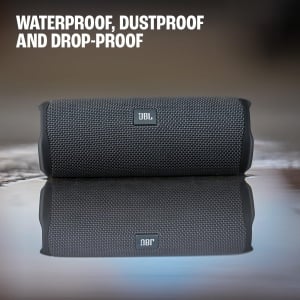 Boxa portabila JBL Flip Essential 3, Bluetooth, 12 ore autonomie, IP67, Negru - Img 2