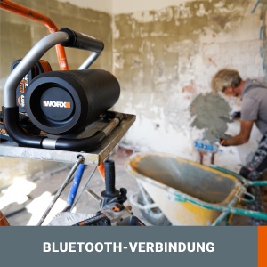 Boxa portabila WORX WX0099 Bluetooth 20V sunet puternic autonomie 10 ore - Img 4