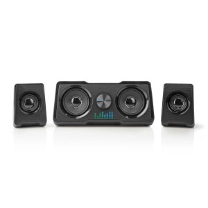 Boxe Gaming NEDIS 2.2, 48W, USB, 3.5mm, Negru