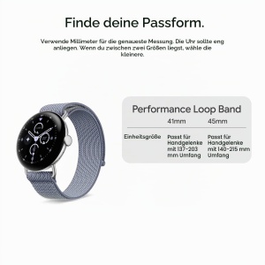 Bratara sport cu prindere velcro pentru Google Pixel Watch 3 si 4, 45 mm, Moonstone - Img 2