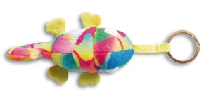 Breloc Chamaleon NICI Candymon 8 cm, Plush Colorat, Verde - Img 3