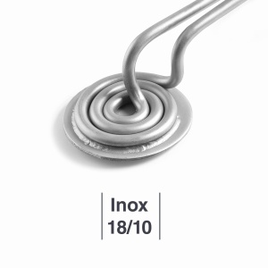 Brener electric Lacor RUND 1000 W, inox, 12 cm - Img 4