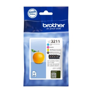 Brother LC-3211VAL 200 pagini, negru, cyan, magenta, galben, cartus de cerneala - Cartuse de cerneala (DCP-J774DW MFC-J890DW MFC-J895DW, iesire standard 200 pagini)