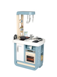 Bucatarie de jucarie Smoby Bon Appetit, cu accesorii, sunete realiste, pentru copii 3 ani