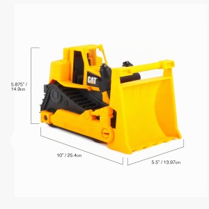 Buldozer Caterpillar 82022, 25.4 cm, Culoare Galbena, Jucarie pentru Interior si Exterior - Img 5
