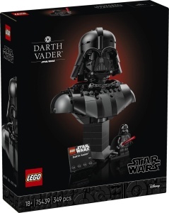 Busta LEGO Star Wars 75439 Darth Vader pentru adulti, 349 piese, cu minifigura - Img 6