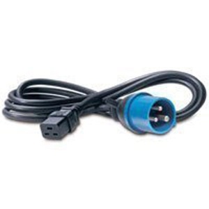 Cablu de alimentare Bachmann C309, 3M, 16A, C19, Negru - Img 2