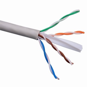 Cablu Ethernet LAN 305 m CAT6e PNI U06, viteza 10 Gbits, gri - Img 5