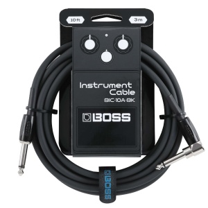 Cablu Instrument BOSS BIC-10A, 3m, 6.3mm, 6 culori disponibile