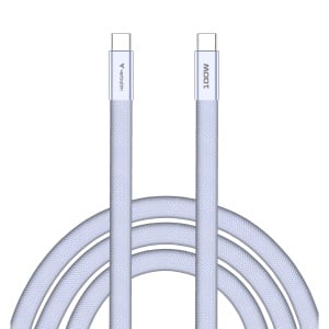 Cablu USB-C Verbatim Sync Charge 120cm 100W PD 3.0 Lila
