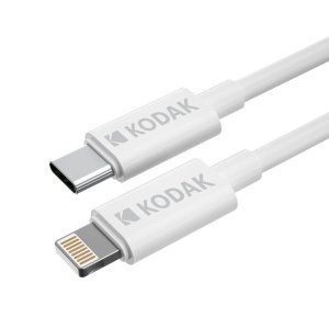 Cablu USB Kodak, 1m, Culoare Alb