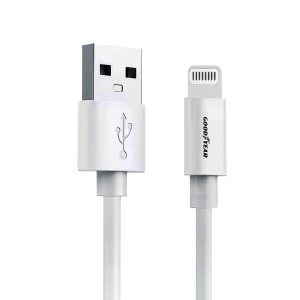 Cablu USB Lightning Goodyear 100cm pentru iPhone 14-13-12-11, viteza mare de transfer