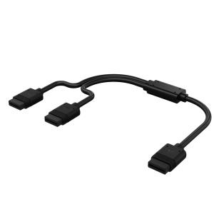 Cablu Y Corsair iCUE LINK 600mm, Negru, 5mm Diametru
