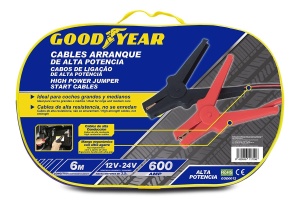 Cabluri de pornire Goodyear GOD0012, 600 Amperi, 6 metri, 22 mm - Img 4