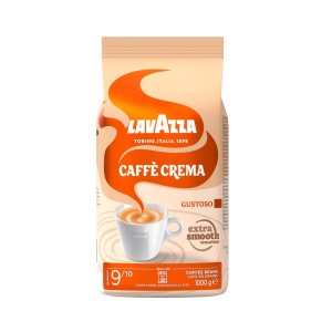 Cafea boabe Lavazza Caffe Crema Gustoso, 1 kg, Arabica si Robusta, Intensitate 910