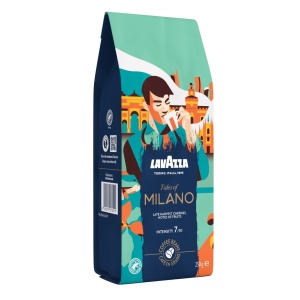Cafea boabe Lavazza Tales of Milano, 250 g, 100 Arabica, Intensitate 710 - Img 1