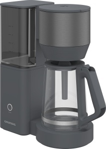 Cafetiera cu filtru Grundig KM 7340 1150W 125L Functie Aromatica Dark Inox - Img 2