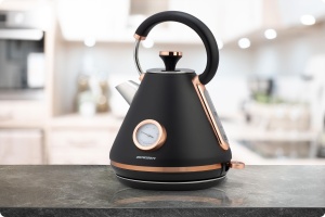 Cafetiera electrica Berdsen BD-701, 1.7L, 2200W, Negru - Img 6