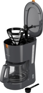 Cafetiera Grundig KM 5320 900W 125L Filtru Permanent GriTerracotta - Img 4