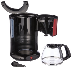 Cafetiera Moulinex FG360D Subito 125L 10-15 cesti RosuNegru - Img 2