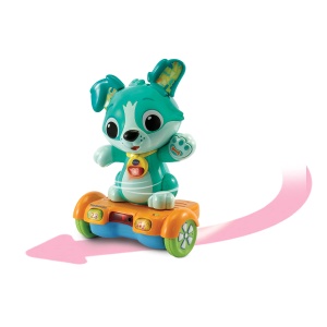 Caine Jucarie VTech Fang-mich-Hund cu Hoverboard, 4 butoane, 3 melodii, pentru 12-36 luni - Img 2