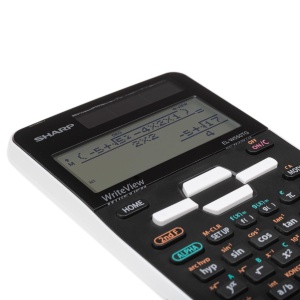 Calculator stiintific SHARP EL-W550TG, 258 functii, solar si baterie, negru - Img 4