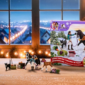Calendare de Advent Schleich Horse Club 2025 - 36 piese, figurine si accesorii pentru copii - Img 4