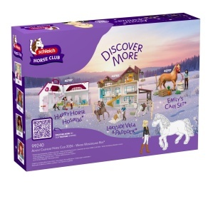 Calendare de Advent Schleich HORSE CLUB 2026 - 32 Piese, Araber Stute si Fohal - Img 8