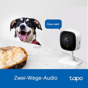 Camera de securitate cu camera IP Wi-Fi TP-Link Tapo C110 (rezolutie 3MP, audio pe 2 cai, detectare miscare, alarma sonora si luminoasa, viziune nocturna pana la 9 m, pana la 256 GB stocare locala pe card SD) Alb - Img 7