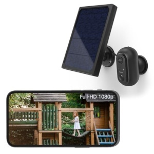 Camera de supraveghere Hama WLAN Full HD IP65 Negru cu acumulator si panou solar - Img 10