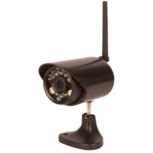 Camera de supraveghere Kerbl SmartCam HD, Wi-Fi, Neagra, cu functie de noapte