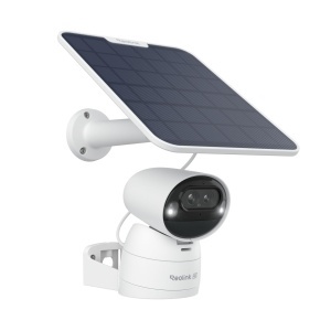 Camera de supraveghere Reolink 4K cu solar, 360 PTZ, 8MP, noapte color