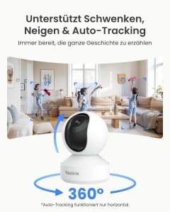 Camera de supraveghere Reolink 4K PTZ, 3x zoom optic, Wi-Fi 6 - Img 3