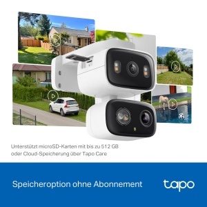 Camera de supraveghere TP-Link Tapo C246D, 2K, Dual-Obiectiv, IP65, stocare microSD 512 GB - Img 9