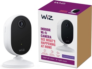 Camera de supraveghere WiZ Indoor, 1080P, cu noapte, audio, alba