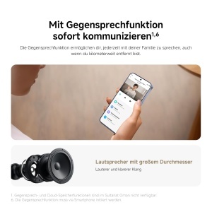 Camera de supraveghere XIAOMI C302, 2K 3MP, WLAN, 360 - Img 5