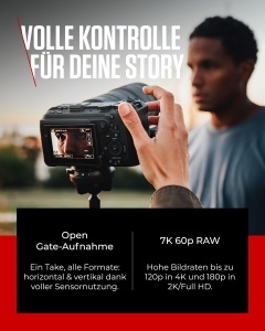 Camera foto Canon EOS R6 V, compacta, 7K RAW Video, stabilizare imagine - Img 4