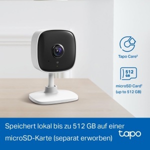 Camera supraveghere TP-Link Tapo C100 1080p Audio 2-Way Night Vision 9m Alb - Img 6
