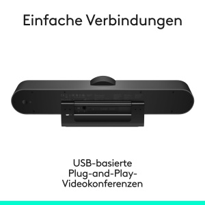 Camera videoconferinte Logitech MeetUp 4K Ultra-HD 120 grade microfoane avansate negru - Img 10