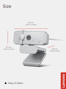 Camera Web Lenovo 310 FHD Alb Rezolutie Full HD - Img 10