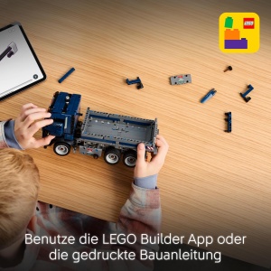 Camion de Teren LEGO Technic 42203, 462 piese, albastru, pentru copii de la 9 ani - Img 7