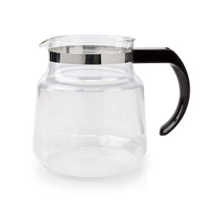 Cana de Cafea din Sticla Nedis pentru Moccamaster K si KB, 1,2 l, Maner Negru