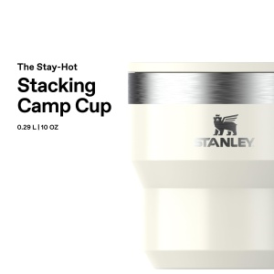 Cana de calitate STANLEY 1913 Stay-Hot 0.29L din otel inoxidabil, spatiu economisit, usor de curatat - Img 3