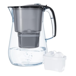 Cana filtranta AQUAPHOR Onyx 4,2 l, neagra, cu 3 filtre Maxfor - Img 2