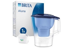 Cana filtranta Brita Aluna, culoare albastra, design modern