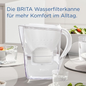 Cana filtranta BRITA Marella 2.4L alba cu 12 cartuse MAXTRA PRO - Img 2