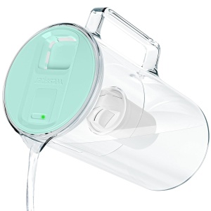 Cana filtranta Wessper D2 din sticla 3L cu indicator schimbare filtru, BPA free