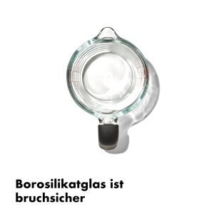 Cana gradata OXO Good Grips 1L din sticla borosilicata rezistenta la temperaturi inalte - Img 3