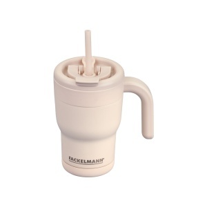 Cana izotermica Fackelmann x Pamela Reif 420 ml, inox, pastell beige