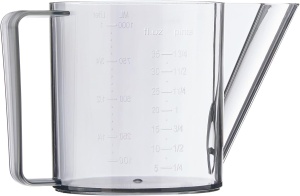 Cana pentru separarea grasimii Westmark 30712260 1 Litru Transparent Hitzebestandig - Img 2